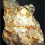 CUARZO HIALINO-Almuñecar-Granada-6cm x 5cm. Cristales 2cm (Autor: Mijeño)