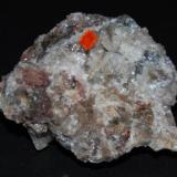 WULFENITA 
North Geronimo Mine, La Paz County, Arizona, USA
(4,5 x 4 cm - Cristal: 0,5 cm) (Autor: Marc C)