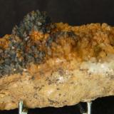 Cuarzo recubierto de óxidos - Gualba - Montseny - Barcelona - España - 7x3x3 cm (Autor: Joan Martinez Bruguera)