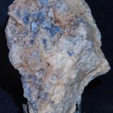 Fluorita azul - Sant Marçal - Montseny - Cataluña - España - 10x6x4 cm (Autor: Joan Martinez Bruguera)