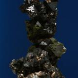 Grupo de magnetitas. Minas de Cala, Cala, Huelva, Andalucía, España.
Tamaño cristales aprox. 0,5 cm. (Autor: Inma)