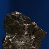 Granate. Minas de Cala, Cala, Huelva, Andalucía, España.
Tamaño cristal 1,3x1,2x1,2 cm. (Autor: Inma)