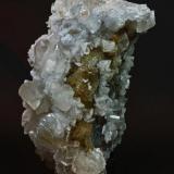 (Otro enfoque pieza anterior) CALCITA, FLUORITA Y BARITA  Mina Moscona – Solís – Asturias – 13,5 x 8,5 x 9 cm. (Autor: Fiervan)