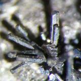 Detalle cristales de Gratonita, ancho de la foto 5 mm. aprox. Col. y foto Nacho Gaspar. (Autor: Nacho)