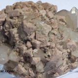 Cuarzo-Albita Argentina (Catamarca) 8.5x5x6 cm. aprox. (Autor: javier zayar)