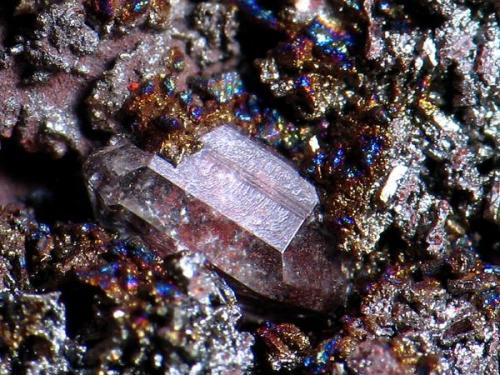 ANGLESITA. mina. los blancos, la union - murcia . cristal de 1,5 mm.jpg (Autor: josminer)