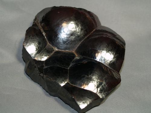 Hematite<br />Irhoud Mine, Jebel Irhoud, Youssoufia Province, Marrakesh-Safi Region, Morocco<br />11x11.5x1.5 cm''s<br /> (Author: Joseph DOliveira)