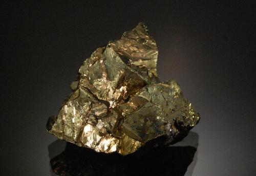 Chalcopyrite<br />Minas da Panasqueira, Aldeia de São Francisco de Assis, Covilhã, Castelo Branco, Cova da Beira, Centro, Portugal<br />4.3 x 3.8 cm<br /> (Author: Michael Shaw)