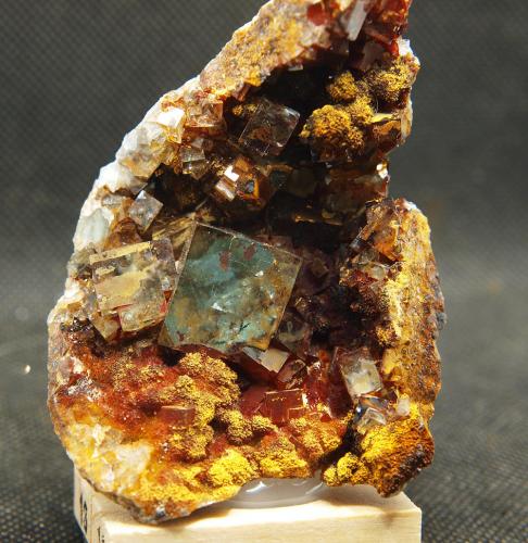 Fluorita<br />Zona Choir, Provincia Govisümber, Mongolia<br />7.5 x 6 cm<br /> (Autor: Pedro Antonio)