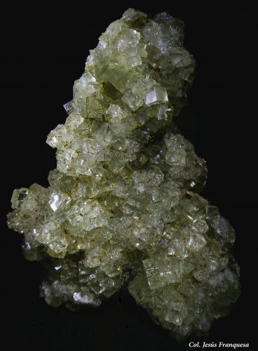 Fluorita.<br />Mina Matagalls (Minas de Sant Marçal), Sant Marçal, Viladrau, Comarca Osona, Gerona / Girona, Cataluña / Catalunya, España<br />85x60 mm.<br /> (Autor: Jesus Franquesa Baucells)