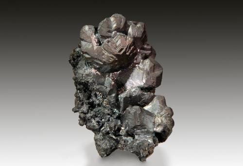 Chalcocite<br />M'Passa Mines, Mindouli District, Pool Department, Republic of the Congo<br />3.7 x 2.9 x 2.2 cm<br /> (Author: Michael Shaw)