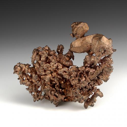 Copper<br />Mina New Cornelia, Ajo, Montes Little Ajo, Distrito Ajo, Condado Pima, Arizona, USA<br />7.0cm x 5.0cm<br /> (Author: rweaver)