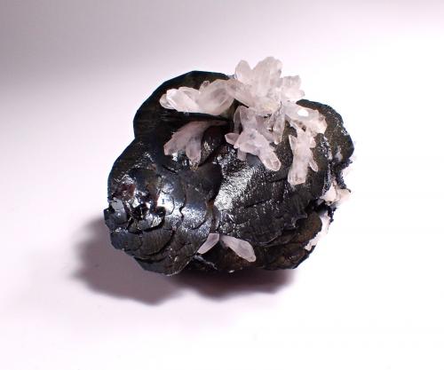 Hematite, Quartz<br />Elba Island, Livorno Province, Tuscany, Italy<br />55 mm x 54 mm x 37 mm<br /> (Author: Don Lum)