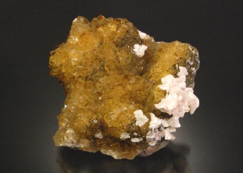 Fluorite<br />Moscona Mine, El Llano, Solís, Corvera de Asturias, Comarca Avilés, Principality of Asturias (Asturias), Spain<br />7.5 x 7.4 x 3.8 cm<br /> (Author: Michael Shaw)