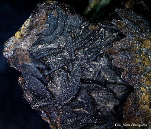 Siderita pseudomórfica de Goethita<br />Mina La Estrella, Barranco del Jaroso, Sierra Almagrera, Cuevas del Almanzora, Comarca Levante Almeriense, Almería, Andalucía, España<br />5´69 x 5´37 mm.<br /> (Autor: Jesus Franquesa Baucells)