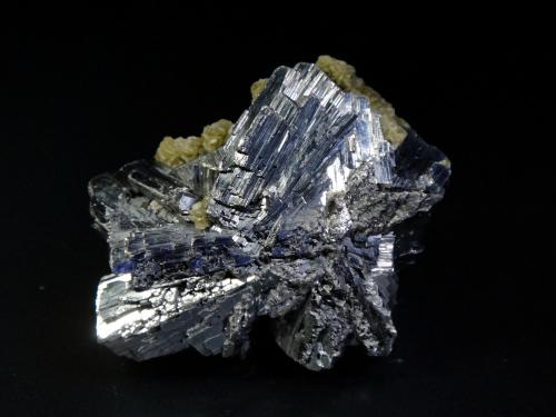 Arsenopirita, Siderita<br />Minas da Panasqueira, Aldeia de São Francisco de Assis, Covilhã, Castelo Branco, Cova da Beira, Centro, Portugal<br />5 x 4 cm.<br /> (Autor: Antonio P. López)