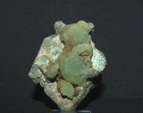 Prehnita<br />Oficarsa Quarry, De las Culebras Hill, Carchelejo, Cárcheles, Comarca Sierra Mágina, Jaén, Andalusia, Spain<br />5,5 x 7 cm.<br /> (Autor: Felipe Abolafia)