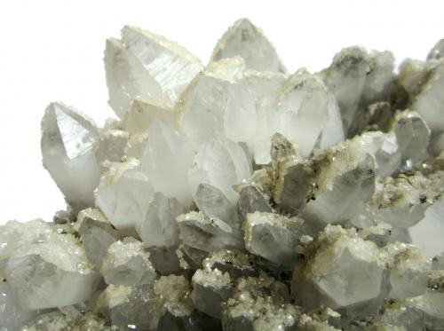 Quartz, Dolomite. Pyrite<br />Cavnic Mine, Cavnic mining area, Cavnic, Maramures, Romania<br />FOV 15 cm<br /> (Author: Tobi)