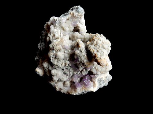 Quartz (variety amethyst)<br />Osilo, Sassari Province, Sardinia/Sardegna, Italy<br />110x80x80<br /> (Author: Dany Mabillard)