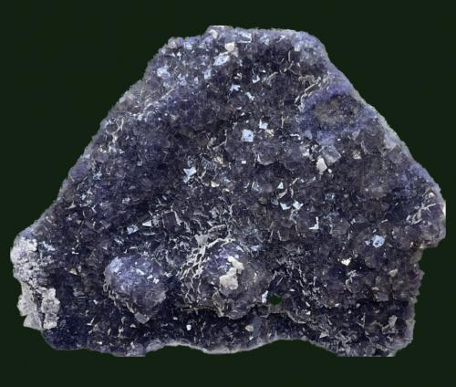 Fluorita<br />Mina Moscona, El Llano, Solís, Corvera de Asturias, Comarca Avilés, Principado de Asturias (Asturias), España<br />12x11cm<br /> (Autor: castrominerals)