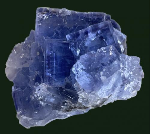 Fluorita<br />Mina La Viesca, zona minera de La Collada, Huergo, Siero, Comarca Oviedo, Principado de Asturias (Asturias), España<br />5x5cm<br /> (Autor: castrominerals)