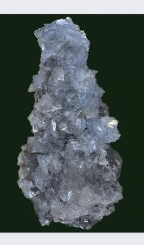 Barita y Calcita<br />Mina Moscona, El Llano, Solís, Corvera de Asturias, Comarca Avilés, Principado de Asturias (Asturias), España<br />11,5x6cm<br /> (Autor: castrominerals)