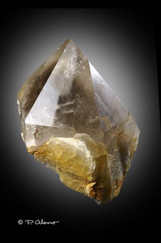Cuarzo<br />Polonia<br />Cristal 9 cm x 7 cm<br /> (Autor: Pere Alonso)