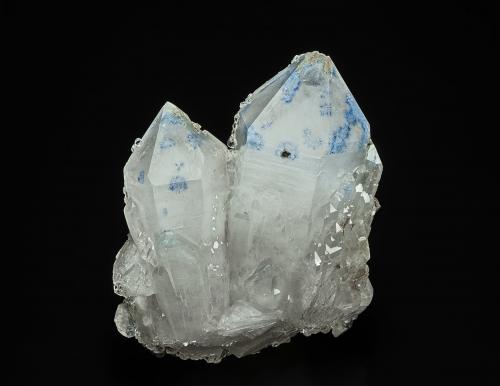 Quartz, Calcite, Papagoite<br />Messina Mine, Musina (Messina), Vhembe District, Limpopo Province, South Africa<br />9.7 x 8.3 cm<br /> (Author: am mizunaka)