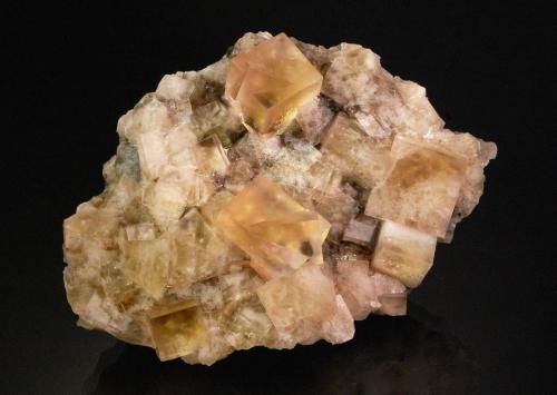 Fluorite<br />Lady Annabella Mine, Eastgate, Weardale, North Pennines Orefield, County Durham, England / United Kingdom<br />11.2 x 8.1 x 4.6 cm<br /> (Author: Michael Shaw)