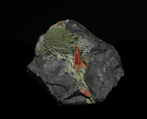 Rhodochrosite<br />Santa Eulalia District, Municipio Aquiles Serdán, Chihuahua, Mexico<br />8.4 x 6.6 cm<br /> (Author: am mizunaka)