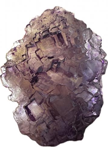 Fluorita<br />Filón Josefa-Veneros, nivel 75, Coroña de Arriba-La Collada, zona minera de La Collada, Siero, Comarca Oviedo, Principado de Asturias (Asturias), España<br /><br /> (Autor: castrominerals)