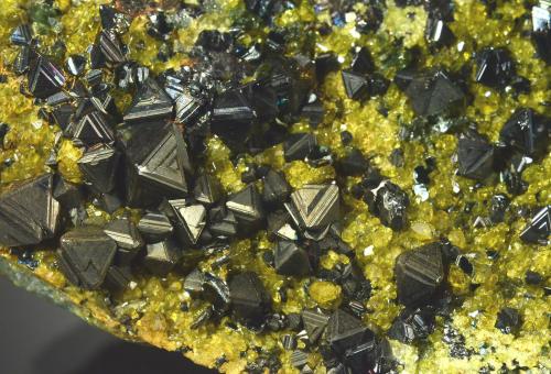 Magnetite<br />Marki Khel, Spin Ghar Mountains, Khogyani District, Nangarhar Province, Afghanistan<br />8.5 x 5.5 x 3.0 cm<br /> (Author: Michael Shaw)