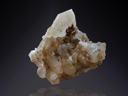 Quartz<br />Leoni Mountain, Sticciano, Roccastrada, Grosseto Province, Tuscany, Italy<br />75 mm x 58 mm x 60 mm<br /> (Author: Firmo Espinar)