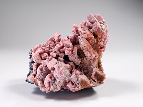 Rhodonite, Franklinite<br />Franklin Mine, Franklin, Franklin Mining District, Sussex County, New Jersey, USA<br />56 mm x 42 mm x 46 mm<br /> (Author: Don Lum)
