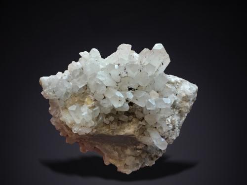 Celestine<br />Floristella Mine, Enna (Castrogiovanni), Enna Province, Sicily, Italy<br />57 mm x 46 mm x 30 mm<br /> (Author: Firmo Espinar)