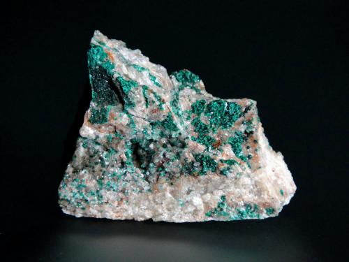 Reichenbachita, Cuarzo<br />Cantera Borstein, Reichenbach, Lautertal (Odenwald), Distrito Bergstraße, Darmstadt, Hesse/Hessen, Alemania<br />5 x 4 cm.<br /> (Autor: Antonio P. López)