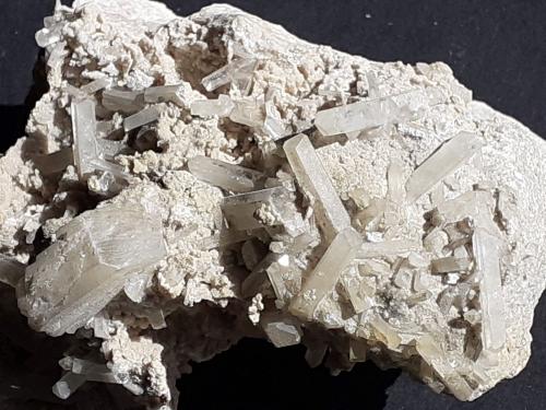 Celestine<br />Barranco del Mulo Deposit, Barranco del Mulo, Ulea, Comarca Valle de Ricote, Region of Murcia (Murcia), Spain<br />8 x 6 cm<br /> (Author: Volkmar Stingl)