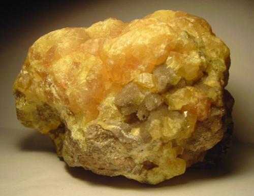 Azufre<br />Sulphur Mines, La Serrata, Lorca, Comarca Alto Guadalentín, Region of Murcia (Murcia), Spain<br />11x8x7 cm.<br /> (Autor: Joaquin Montoro)