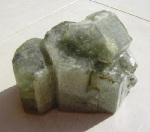 Fluorapatito<br />Minas da Panasqueira, Aldeia de São Francisco de Assis, Covilhã, Castelo Branco, Cova da Beira, Centro, Portugal<br />6x4x4 cm.<br /> (Autor: Joaquin Montoro)