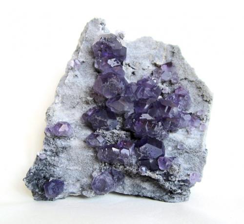 Fluorite<br />Xia Yang Mine, Yongchun, Quanzhou Prefecture, Fujian Province, China<br />Specimen size 13 cm<br /> (Author: Tobi)