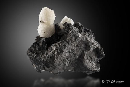 Stroncianita<br />Faylor-Middle Creek Quarry, Winfield, Union County, Pennsylvania, USA<br />5,5cm x 3.5cm x 3,5cm<br /> (Autor: Pere Alonso)