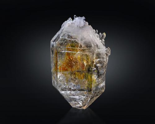 Quartz with inclusions<br />Buhirmas, Koraro, Lasbela District, Balochistan (Baluchistan), Pakistan<br />10 x 7 x 4.5 cm<br /> (Author: MIM Museum)