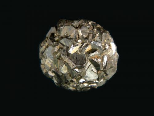Pirita<br />Cantera Hanson Aggregates-Harding Street, Indianapolis, Condado Marion, Indiana, USA<br />3 x 3 cm.<br /> (Autor: Antonio P. López)