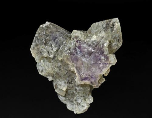 Quartz (variety amethyst)<br />Wheal Jane, Baldhu, Kea, Camborne - Redruth - Saint Day District, Cornwall, England / United Kingdom<br />5.4 x 5.7 cm<br /> (Author: am mizunaka)