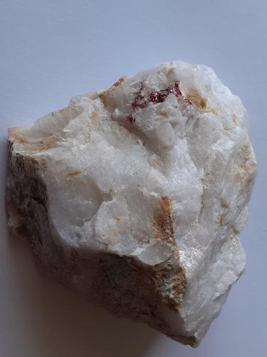 Cinnabar<br />Ochsenleite, Ladis, Landeck District, North Tyrol, Tyrol/Tirol, Austria<br />9,5 x 9 cm<br /> (Author: Volkmar Stingl)