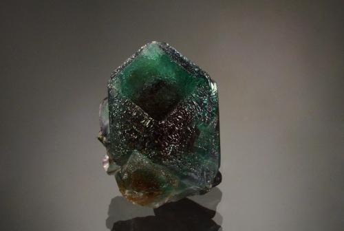 Fluorite<br />Erongo Mountain, Usakos, Erongo Region, Namibia<br />2.8 x 2.0 cm<br /> (Author: Michael Shaw)
