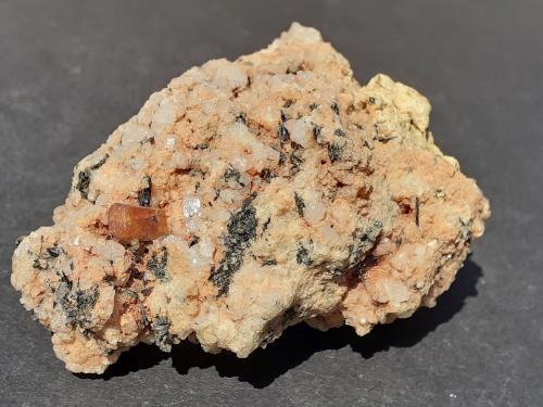 Bastnäsite-(Ce)<br />Warsak, Mohmand District, Peshawar Division, Khyber Pakhtunkhwa Province, Pakistan<br />6 x 4 cm<br /> (Author: Volkmar Stingl)