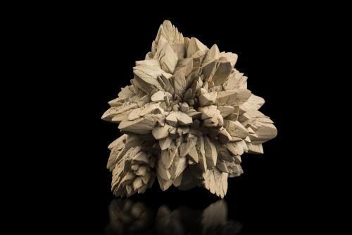 Calcite after Ikaite<br />Bolshaya Balakhnya River, Taimyr Peninsula, Taymyrskiy Autonomous Okrug, Krasnoyarsk Krai, Russia<br />10 x 9 x 7 cm<br /> (Author: MIM Museum)