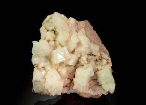 Chabazite-Ca<br />Řepčice, Třebuín, Litoměřice District, Ústí nad Labem Region, Czech Republic<br />7.4 x 6.8 x 4.3 cm<br /> (Author: Michael Shaw)