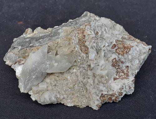 Calcite, Dolomite<br />Ringenwechsel Mining District, Troi, District Schwaz, Inn Valley, North Tyrol, Tyrol/Tirol, Austria<br />6 x 5 cm<br /> (Author: Volkmar Stingl)